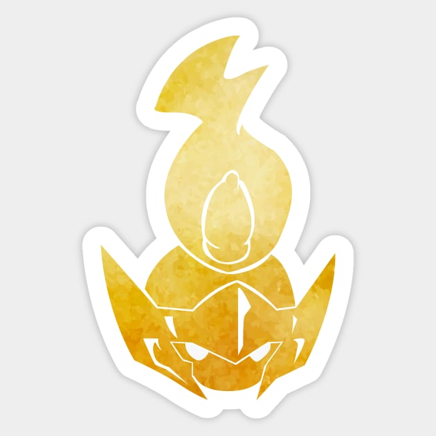 Bason Spirit [GOLD] Sticker by cobaltoast